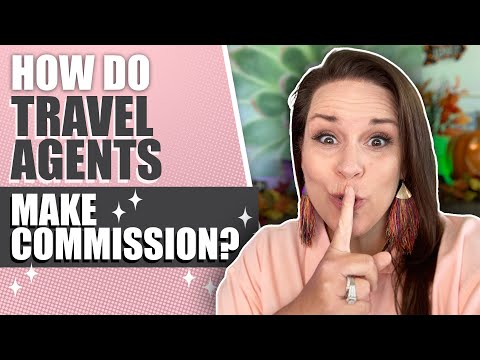 do travel agents earn commission